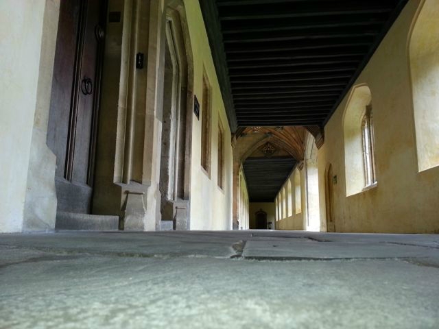 The Cloisters Walkway of Magdalen College